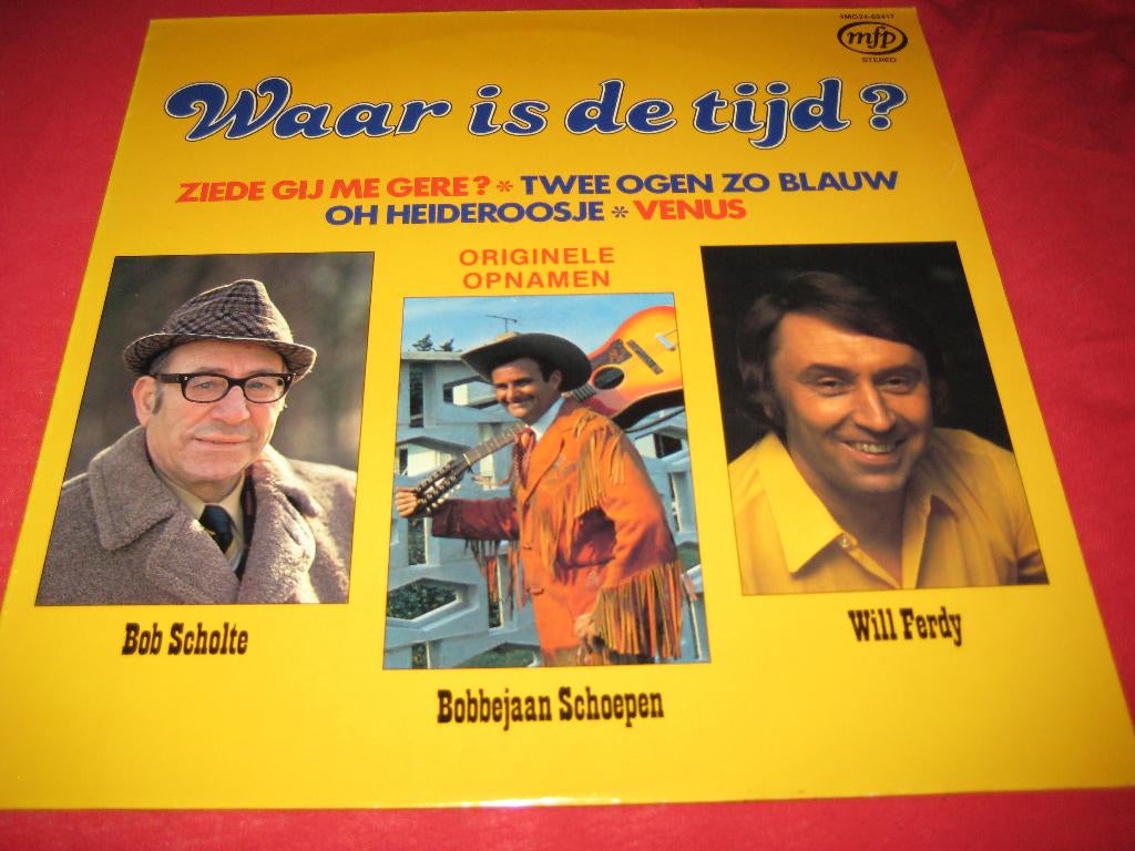 LP, Waar is de tijd?, Ophalen of Verzenden, Zo goed als nieuw, Overige formaten