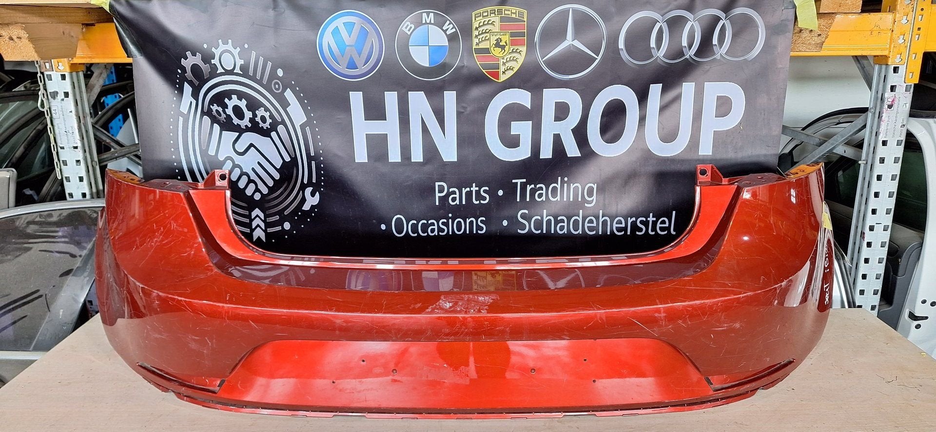 Achterbumper van een Seat Ibiza (LS7K), Auto-onderdelen, Gebruikt, -, -, Ophalen of Verzenden