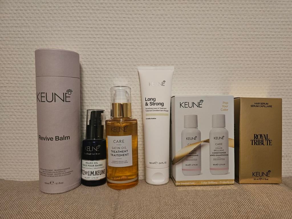 20 Diverse Keune Haarverzorgingsproducten - Nieuw, Ophalen of Verzenden, Nieuw, Shampoo of Conditioner