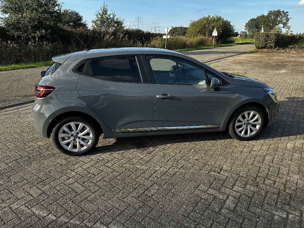Renault Clio 1.0 TCe 100pk 2019 Grijs, Auto's, Voorwielaandrijving, Stof, 580 kg, 100 pk