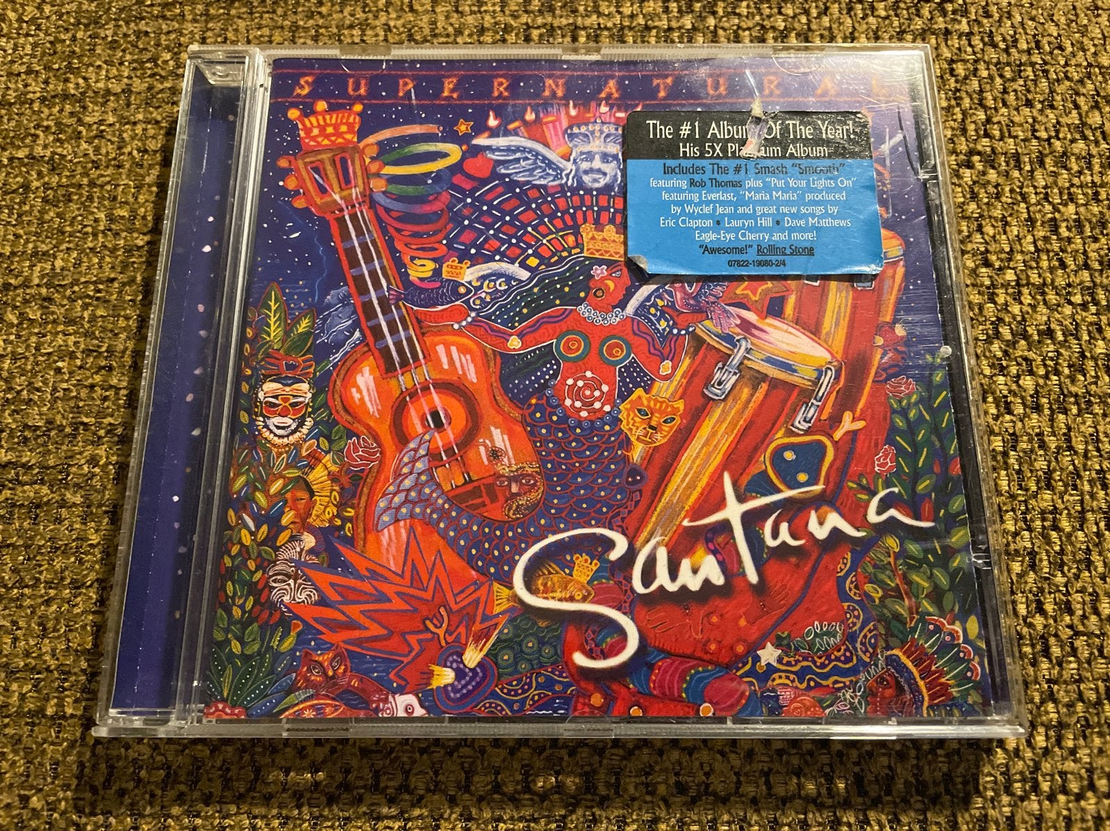 Santana - Supernatural cd, Pop, Ophalen of Verzenden, Zo goed als nieuw, Inclusief boekje