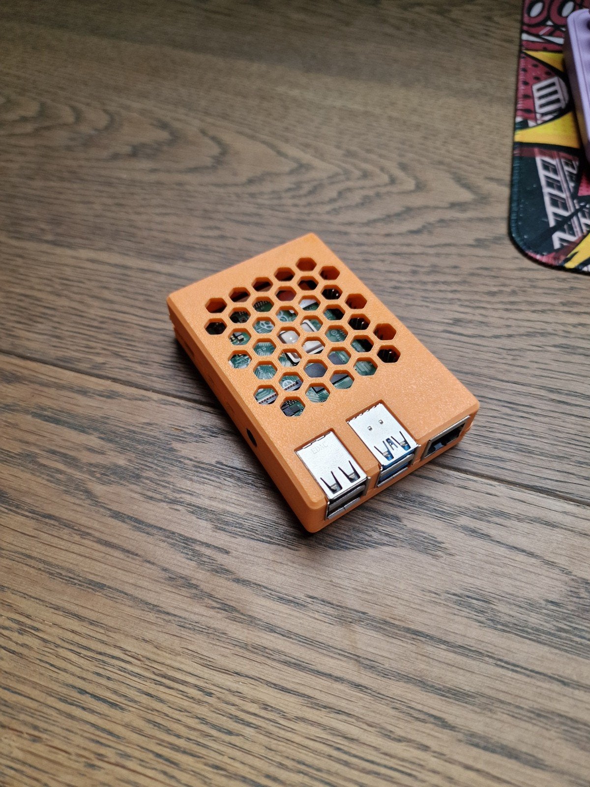 Raspberry Pi 4 Model B 8GB RAM met behuizing, Computers en Software, Ophalen of Verzenden, Zo goed als nieuw