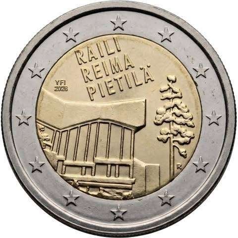 - Finland 2 euro 2026 UNC - Raili en Reima Pietlä - Direct, Ophalen of Verzenden, Finland, 2 euro, Losse munt