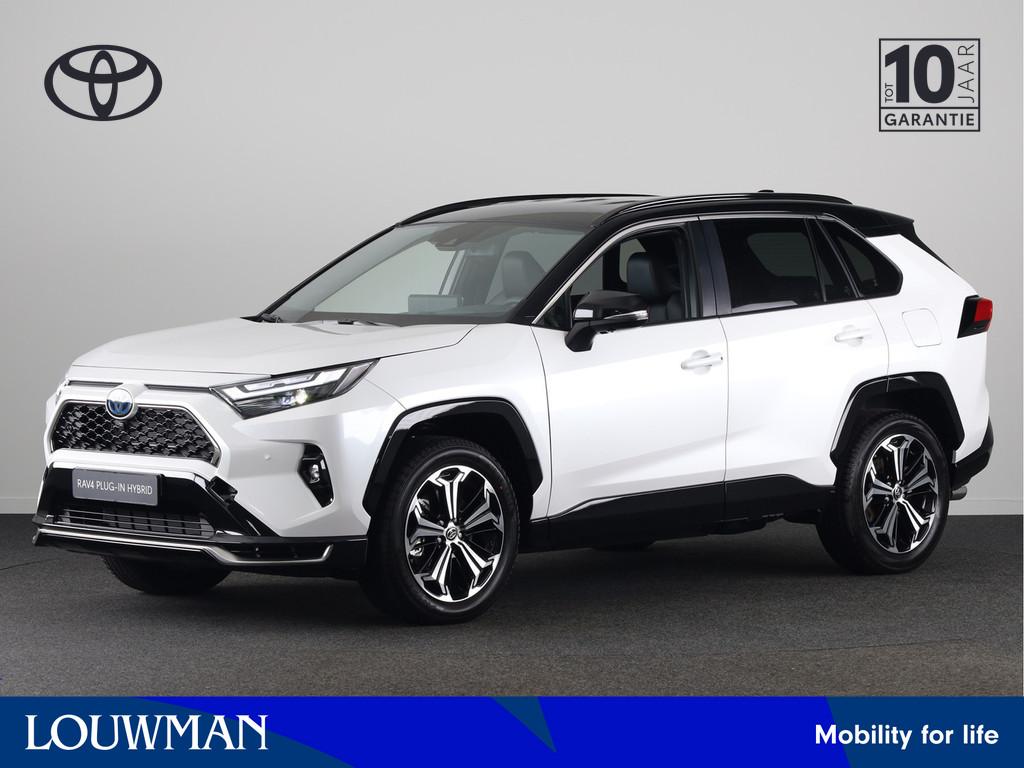 Toyota RAV4 2.5 Plug-in Hybrid AWD Bi-Tone Plus (bj 2025), Automaat, 12 maanden, Zwart, 4 cilinders