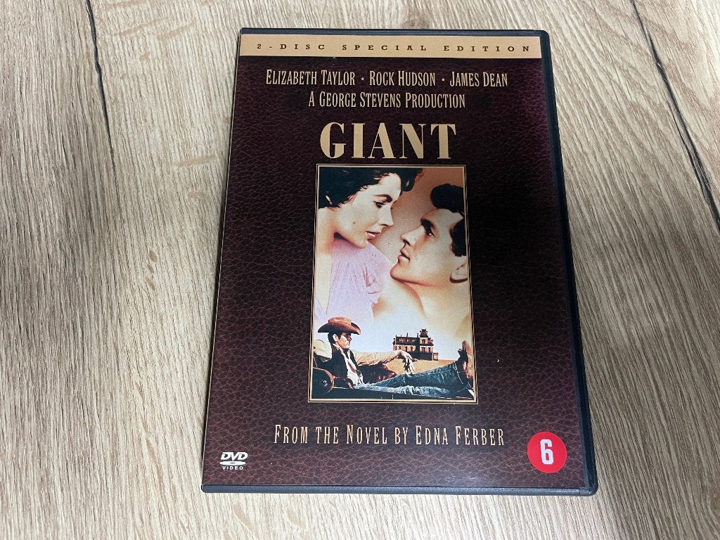 Giant - James Dean - Elizabeth Taylor, Verzenden, Alle leeftijden, Drama, Zo goed als nieuw