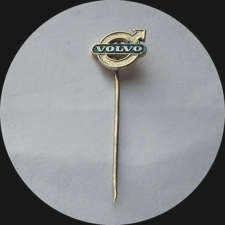 VOLVO speldje, oud logo, Verzamelen, Ophalen of Verzenden, Zo goed als nieuw, Transport, Speldje of Pin