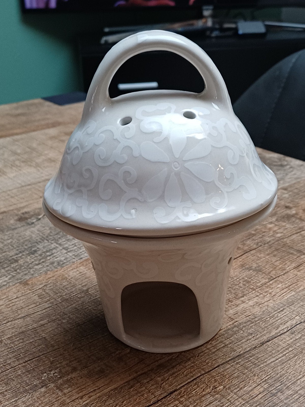 Fair Trade Original Appelstoofje Blossom., Huis en Inrichting, Woonaccessoires | Overige, Ophalen of Verzenden, Zo goed als nieuw