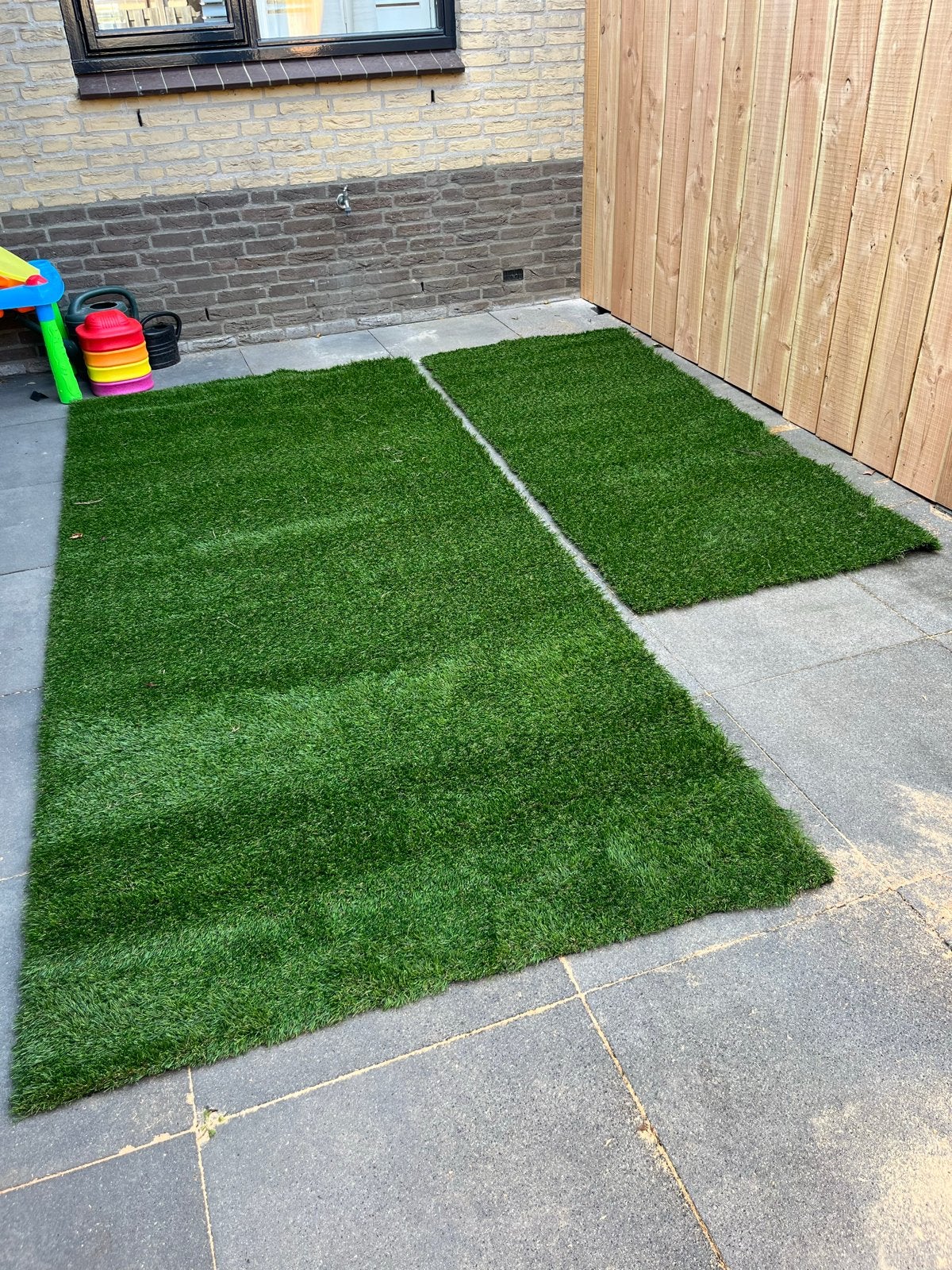 Kunstgras voor tuin of balkon - nieuw!, Tuin en Terras, Ophalen, Zo goed als nieuw, 10 tot 20 m², Kunstgras