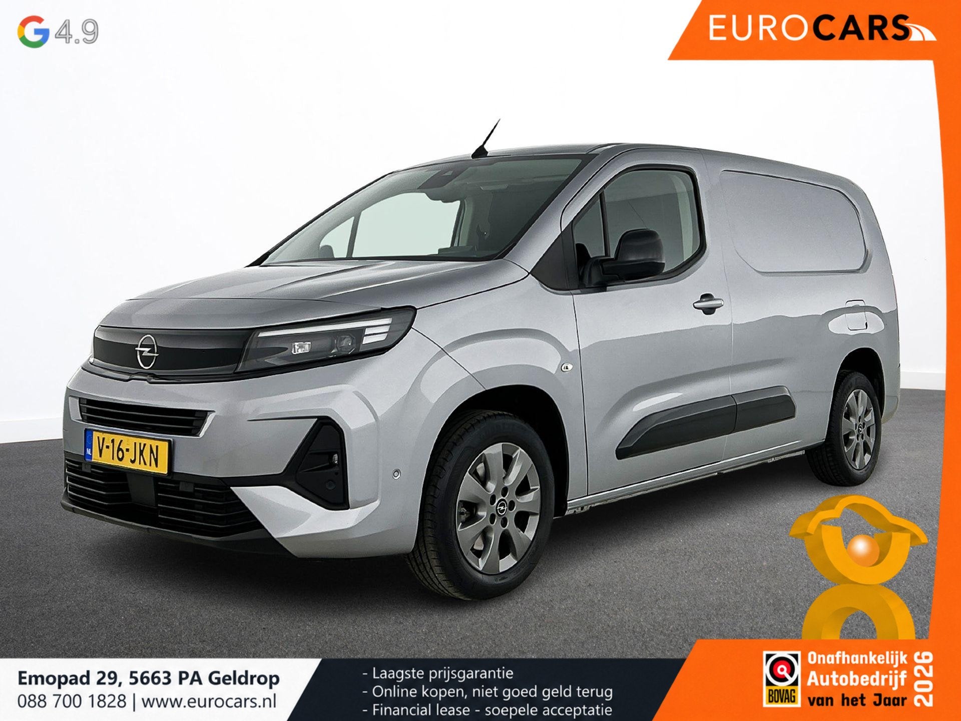 Opel Combo 1.5 BlueHDi 130PK L2 Automaat Apple Carplay / And, Stof, Gebruikt, 4 cilinders, 1000 kg