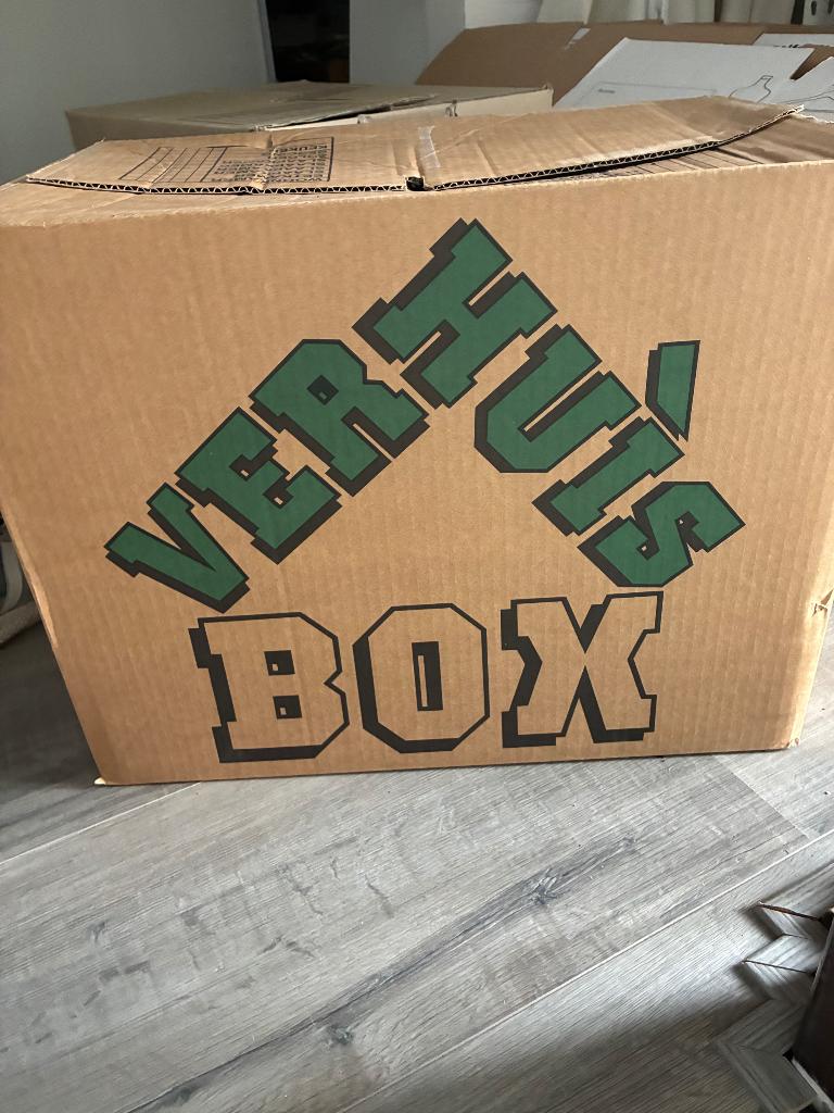 Verhuisdozen 6 stuks, Doe-het-zelf en Verbouw, Kratten en Dozen, Ophalen, 40 tot 60 cm, Opvouwbaar, 50 tot 75 cm
