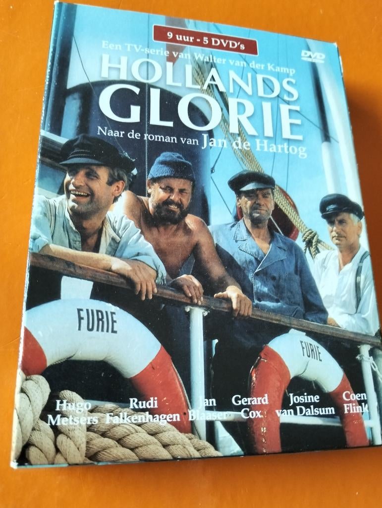 Dvd box 5 Disc Hollands Glorie Hugo Metsers Gerard Cox, Alle leeftijden, Boxset, Drama, Ophalen of Verzenden
