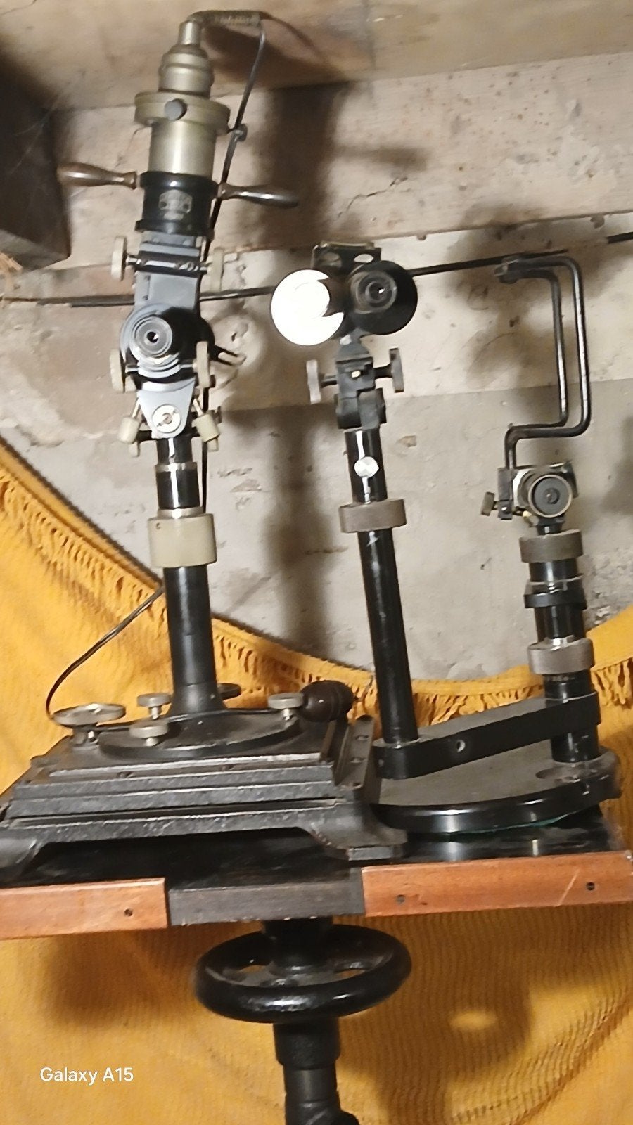 Volledig werkende Carl Zeiss Jena Oogheelkundige Apparatuur, Ophalen