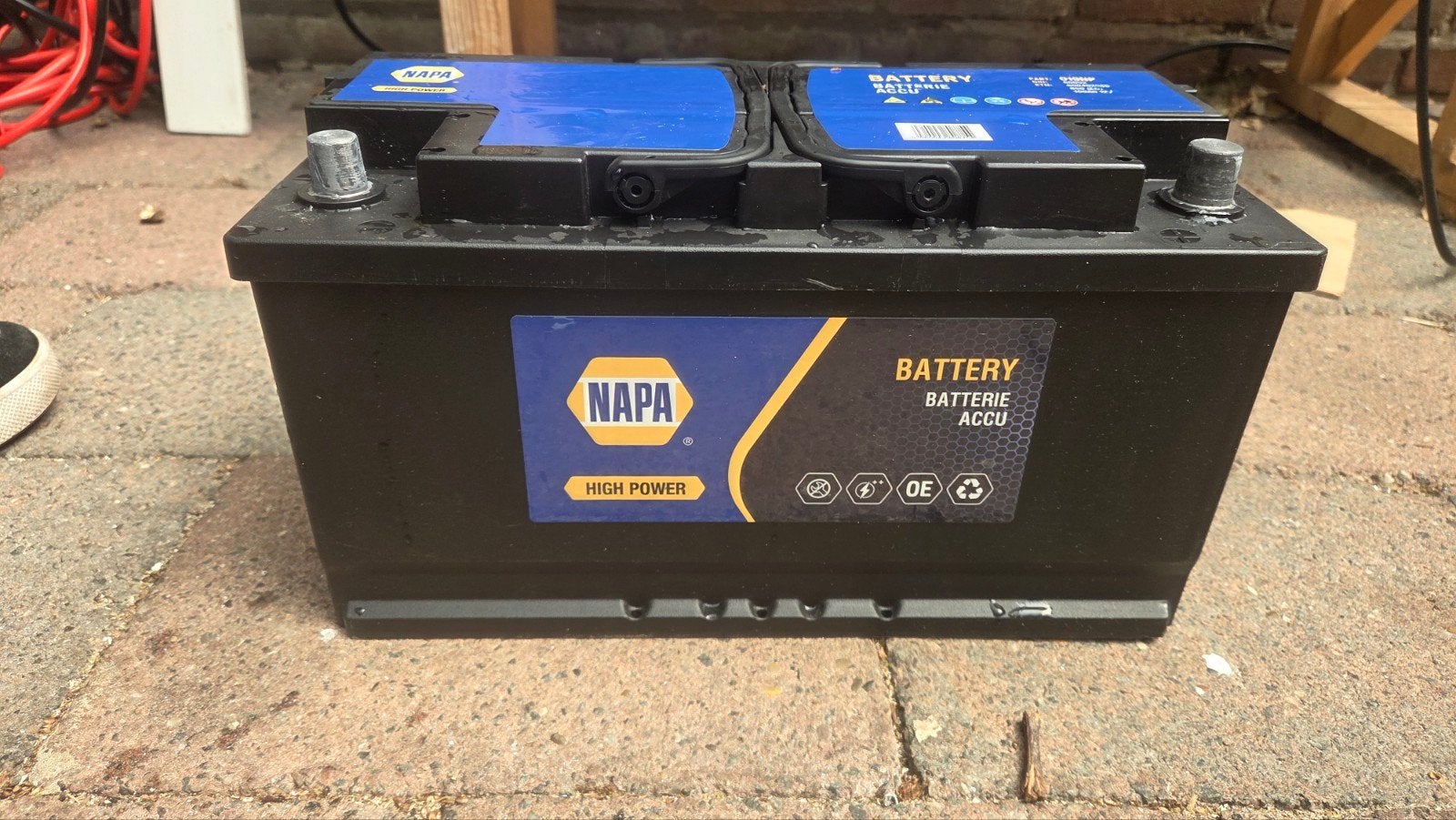 NAPA 019NP High Power Accu - Grote Capaciteit, Ophalen of Verzenden, Gebruikt, Universele onderdelen