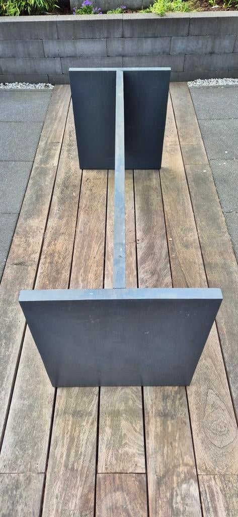 Houten onderstel voor tuin/biertafel project, Tuin en Terras, Ophalen, Gebruikt, Rechthoekig, Hout