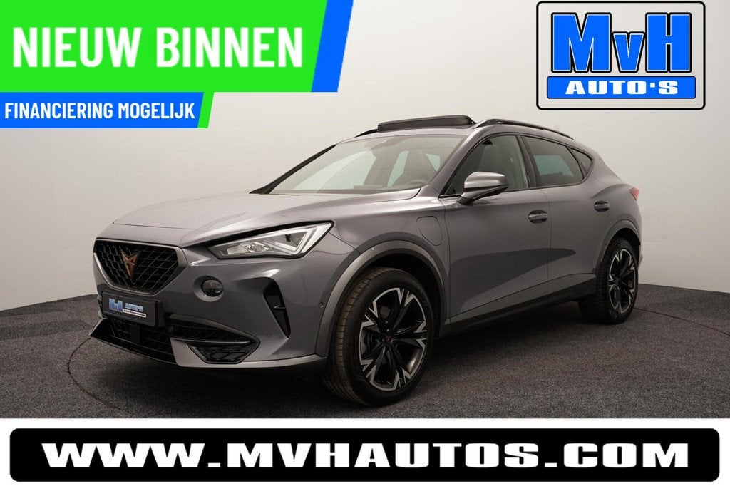 CUPRA Formentor 1.4 PHEV|KUIPST|PANO|STOEL/STUUR.VERW|SOH93%, Auto's, Cupra, Gebruikt, 4 cilinders, Formentor, Leder en Stof