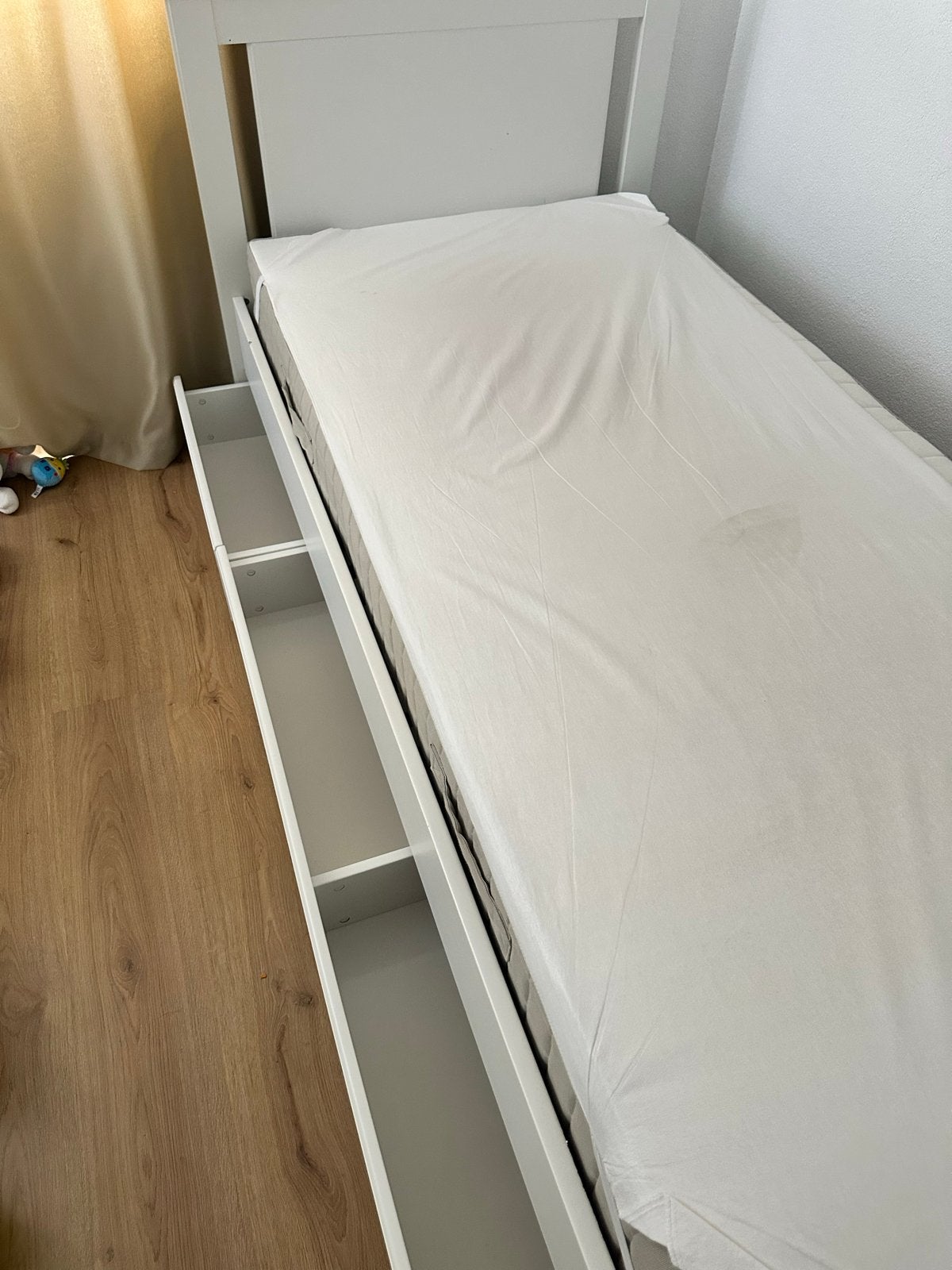 Kinderbed met opberglades en matras, Ophalen, Gebruikt, Ikea, ?