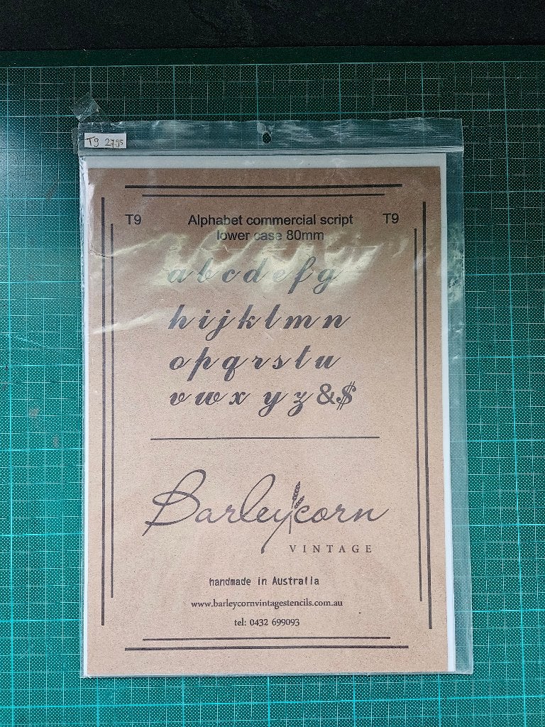Herbruikbaar Sjabloon / Stencil : Alfabet, Hobby en Vrije tijd, Ophalen of Verzenden, Nieuw, Gereedschap of Toebehoren