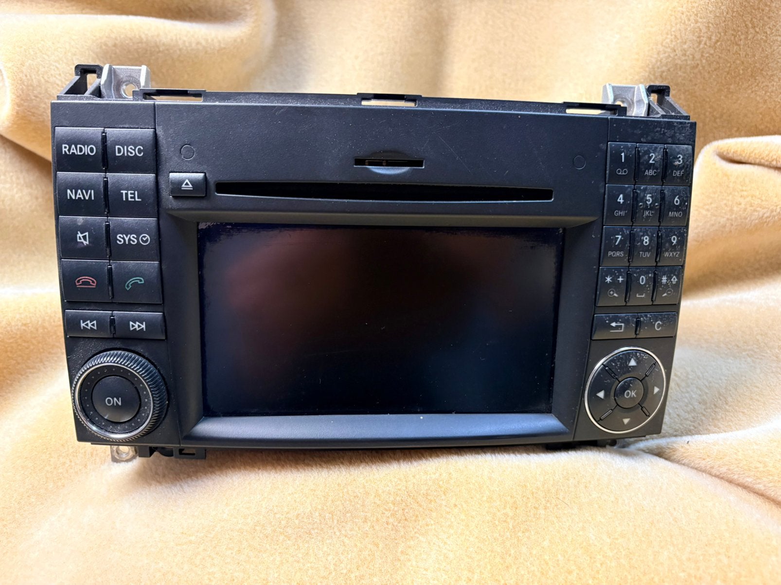 Mercedes Benz Radio Cd Navi, Auto diversen, Verzenden, Gebruikt