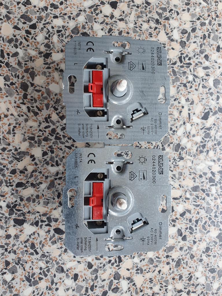 dimmers 2 stuks, Ophalen, Gebruikt, Schakelaar