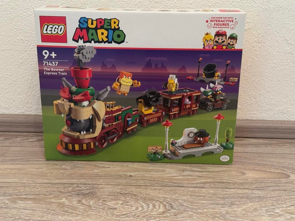 LEGO Super Mario 71437 The Bowser Express Trein, Overige thema's, Lego, Ophalen of Verzenden, Zo goed als nieuw