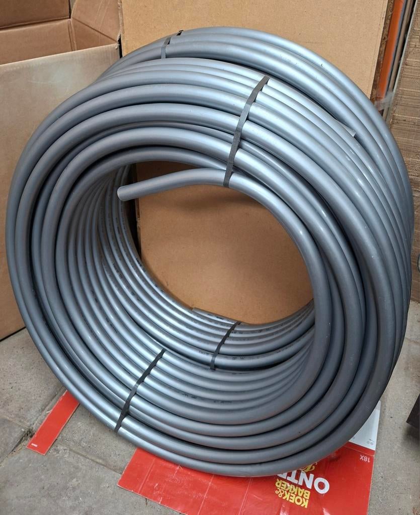 50 meter REHAU Rautitan stabil buis, 25x3,7mm, Doe-het-zelf en Verbouw, Ophalen, Minder dan 30 cm, Overige typen, Nieuw
