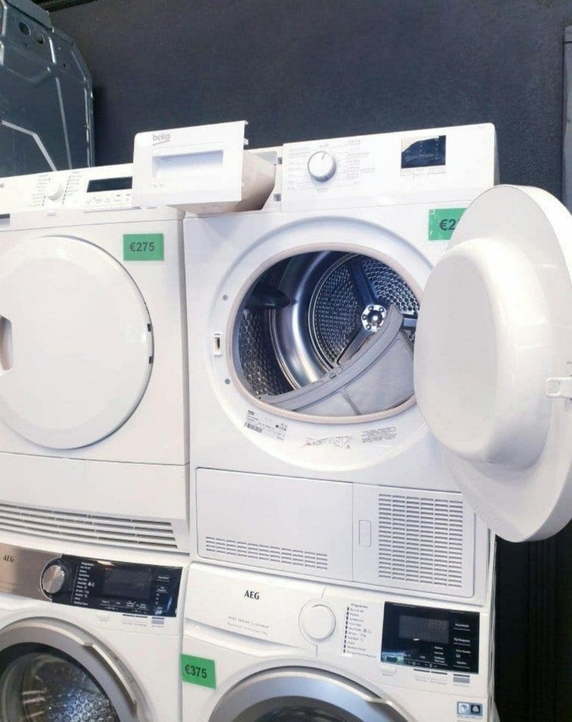 beko condens droger 7kg inc 1 jaar garantie, Ophalen, 6 tot 8 kg, Anti-kreukfase, Zo goed als nieuw