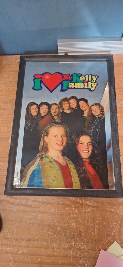 The Kelly family spiegel (29126), Verzamelen, Gebruikt, ., Ophalen of Verzenden, .