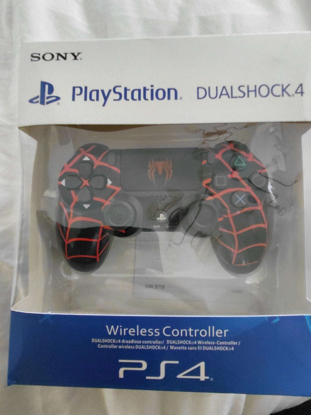 Sony PlayStation 4 DualShock 4 Wireless Controller Spiderman, Nieuw, Ophalen of Verzenden, Controller, PlayStation 4