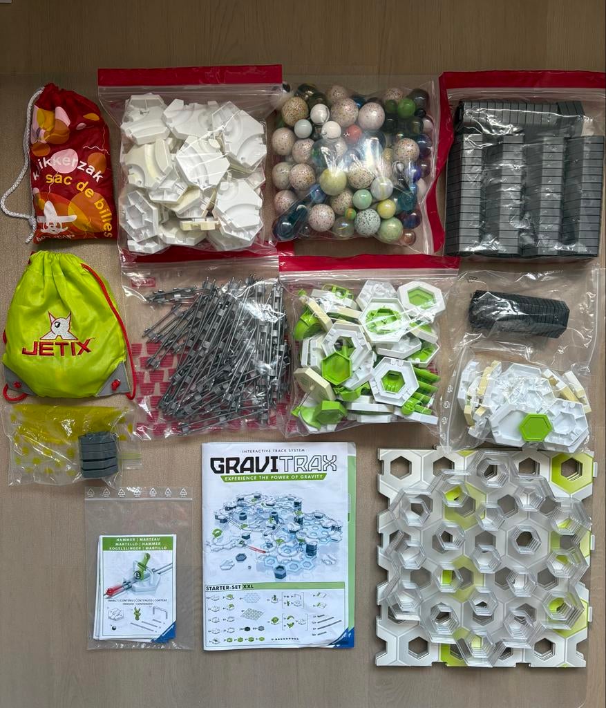Gravitrax XXL Starter Set met extra uitbreidingen, Ophalen of Verzenden, Zo goed als nieuw, Overige merken