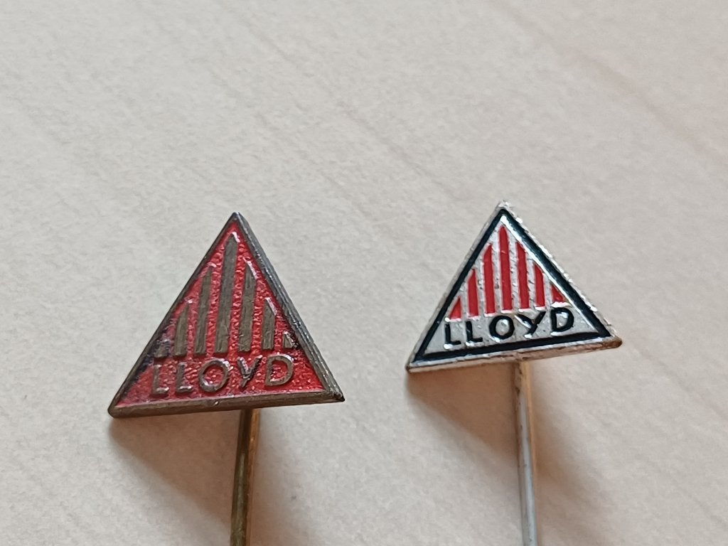 2x   L L O Y D  spelden, Verzenden, Gebruikt, Merk, Speldje of Pin