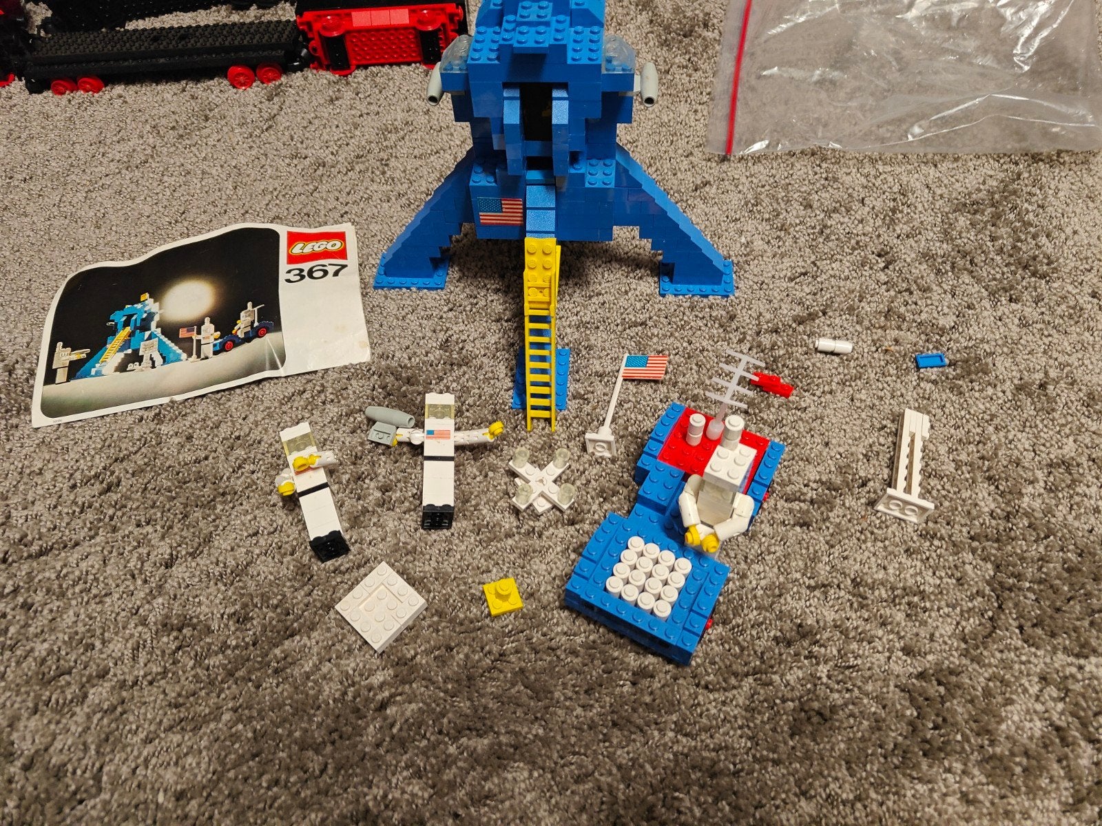 Lego set 367 maanlanding, Ophalen, Gebruikt, Complete set, Lego