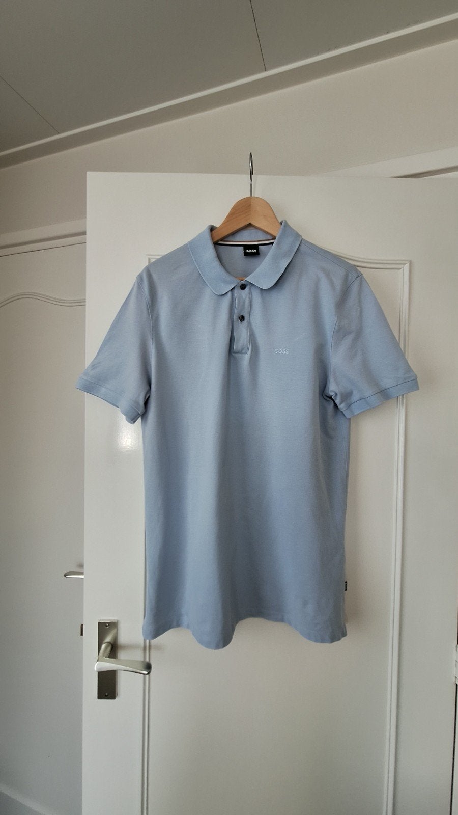 Boss heren poloshirt XL, Ophalen of Verzenden, Zo goed als nieuw, Maat 56/58 (XL), Blauw