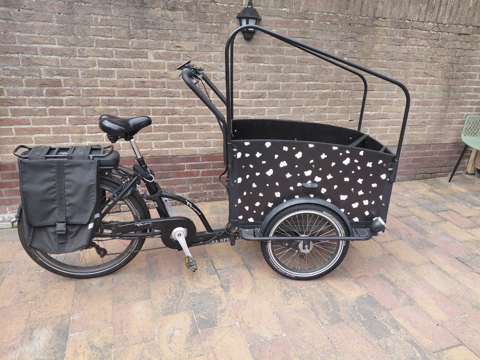 Troy E-bike bakfiets, Ophalen of Verzenden, Gebruikt