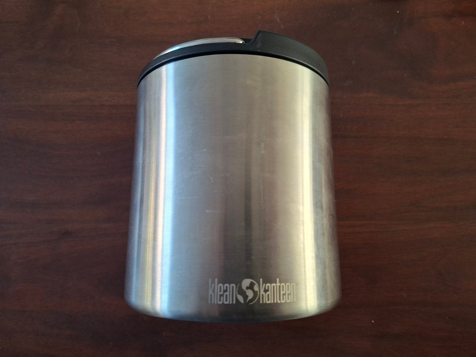 Klean Kanteen Voorraadpot - RVS - 940 ml, Zilver, Ophalen of Verzenden, Zo goed als nieuw, Voorraadpot
