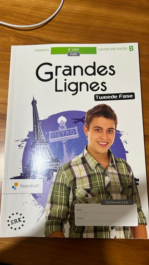 Grandes Lignes Tweede Fase Cahier d'activités, Boeken, Ophalen of Verzenden, Alpha, Nieuw, WO