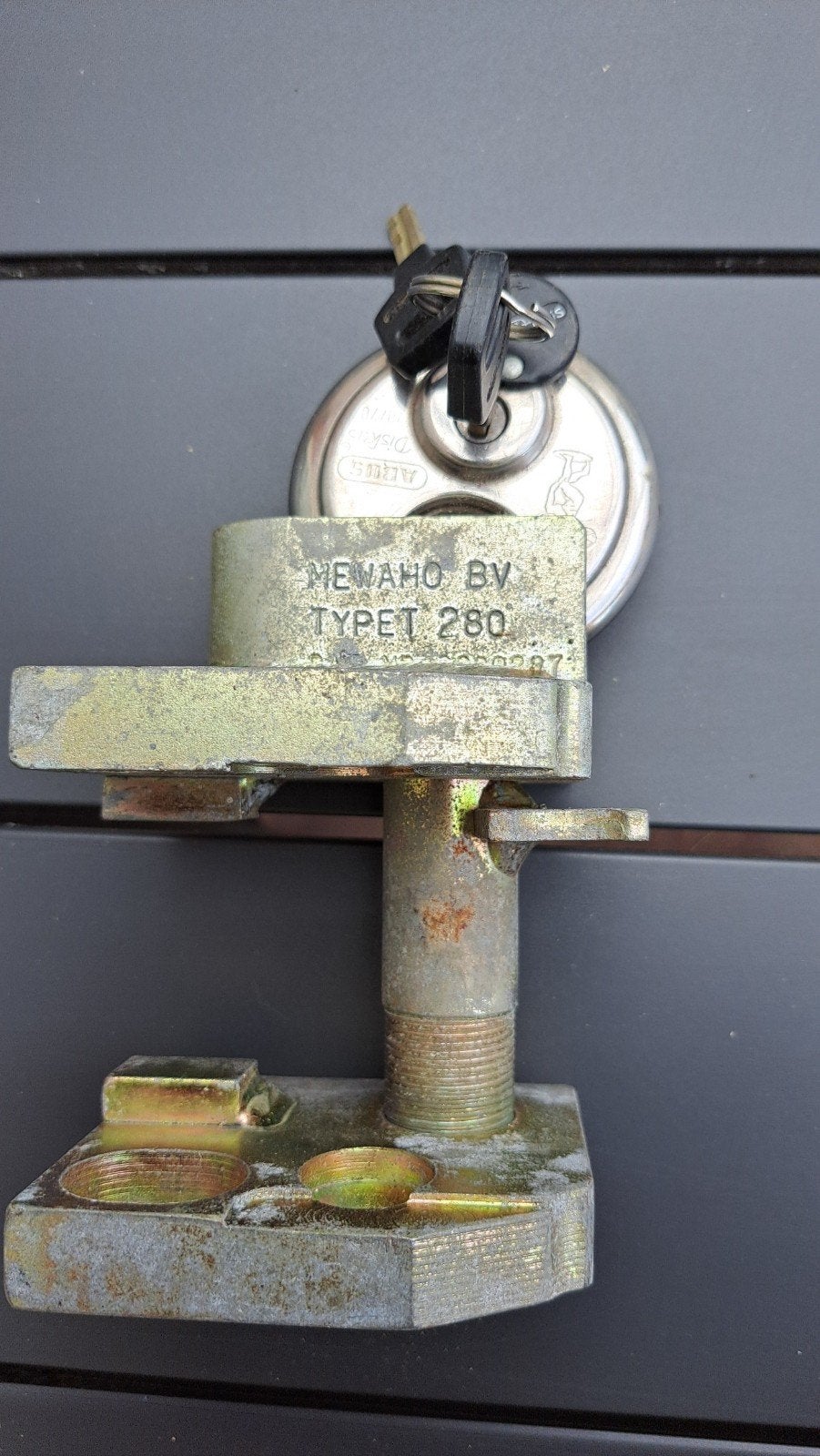 Disselslot type T280, Verzamelen, Automaten | Overige, Ophalen