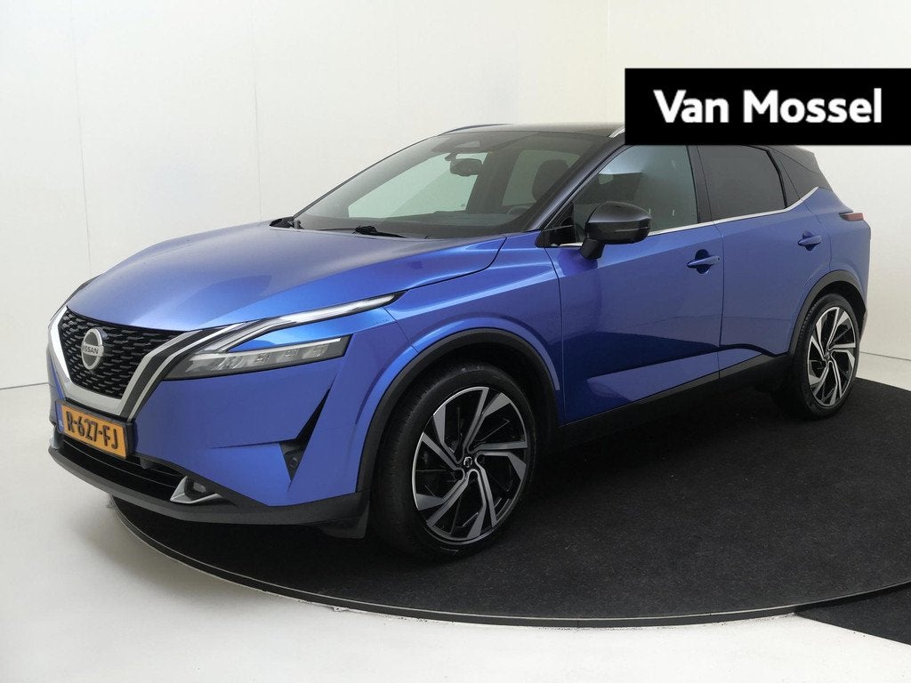 Nissan Qashqai 1.3 MHEV Xtronic Tekna Plus Trekhaak | Stoelm, Auto's, Nissan, Bedrijf, Te koop, Qashqai, 360° camera, ABS, Achteruitrijcamera