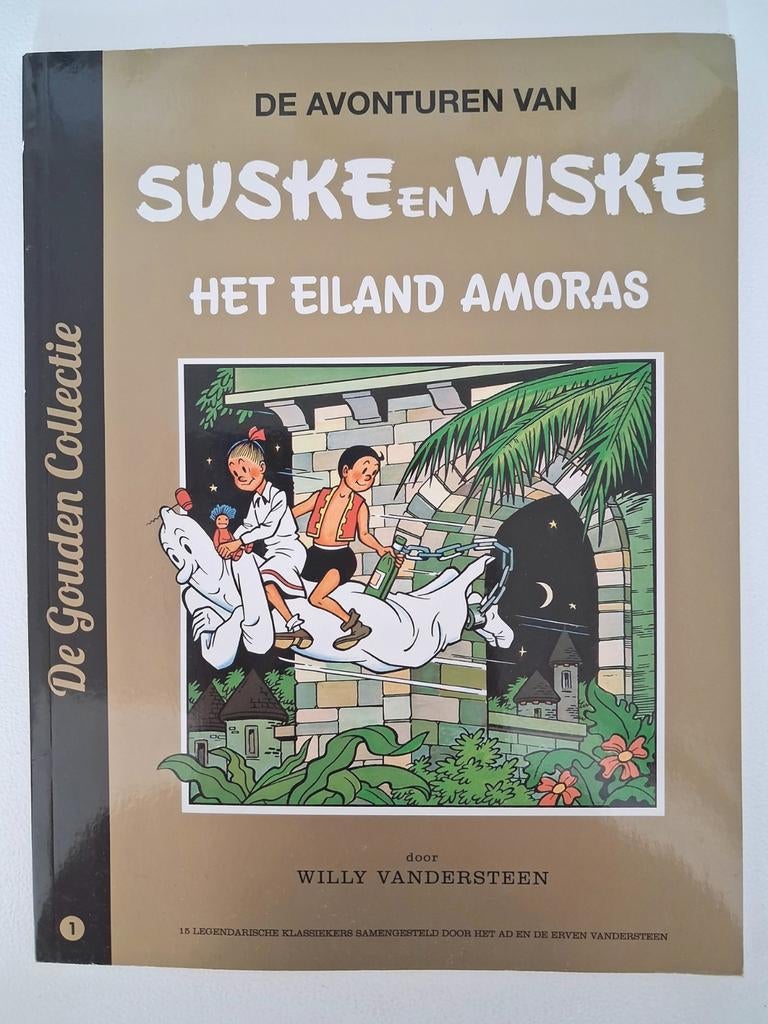 Suske en Wiske - Het Eiland Amoras, Boeken, Stripboeken, Willy Vandersteen, Eén stripboek, Ophalen of Verzenden, Zo goed als nieuw