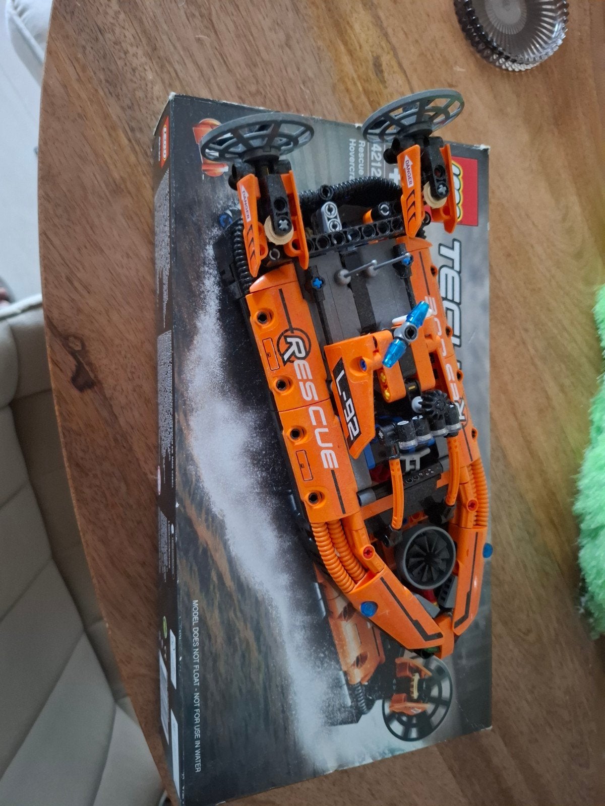 LEGO Technic 4212 Rescue Hovercraft - Zo goed als nieuw, Ophalen of Verzenden, Zo goed als nieuw, Overige merken