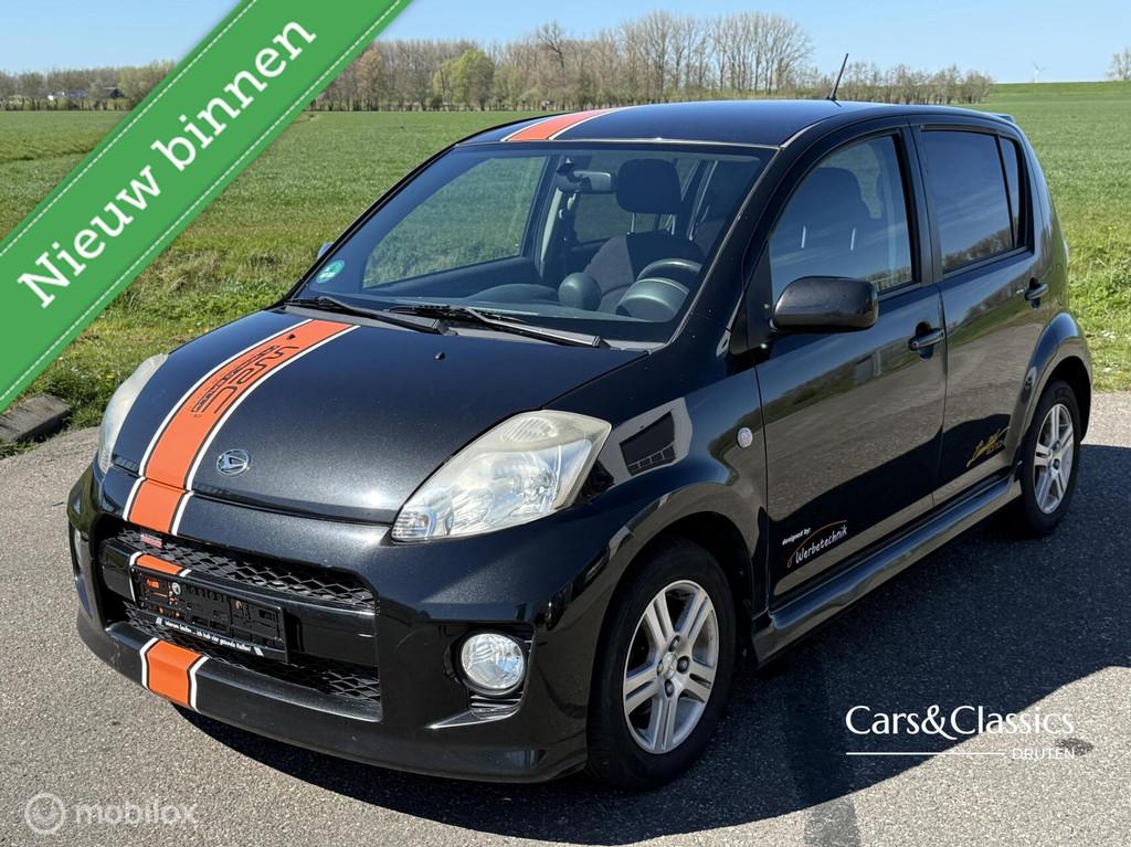 Daihatsu Sirion 2 1.3-16V Sport, Voorwielaandrijving, Stof, Gebruikt, Zwart