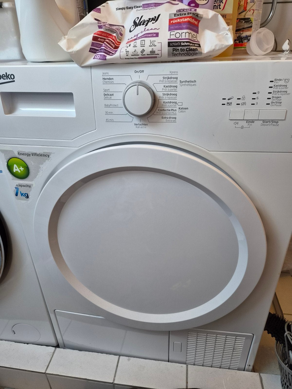 Beko droger - Zo goed als nieuw, werkt perfect!