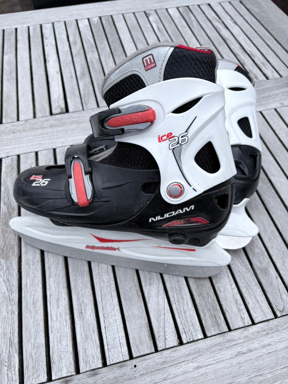 IJshockey- verstelbaar, Sport en Fitness, Schaatsen, Ophalen, Zo goed als nieuw, IJshockeyschaatsen, Overige merken