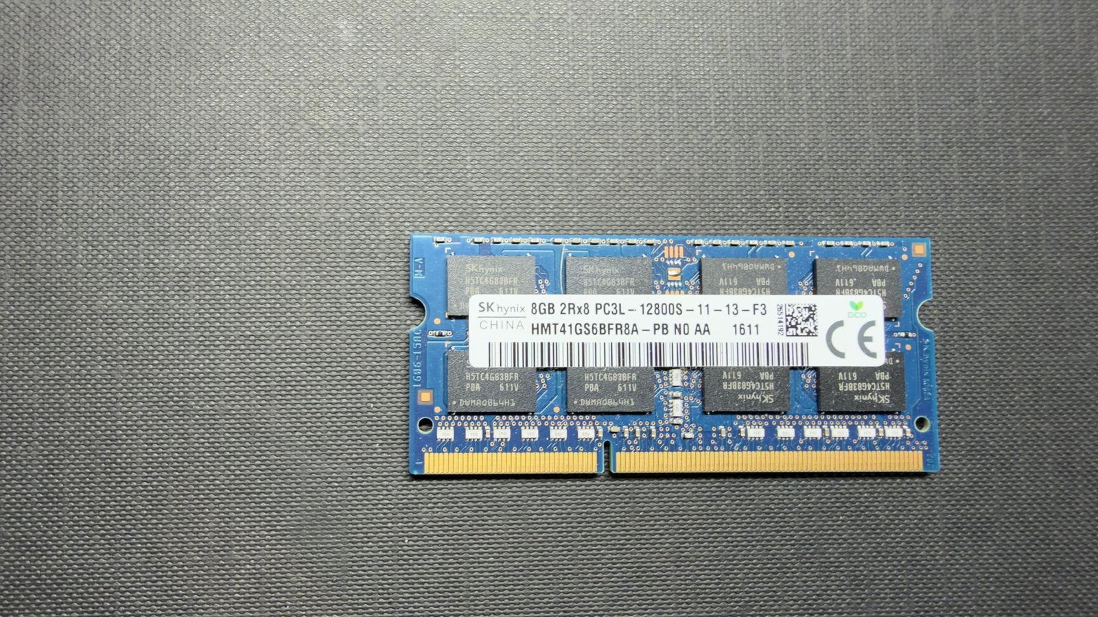 SK hynix 8GB DDR3L 1600MHz PC3L-12800S SO-DIMM, Ophalen of Verzenden, Gebruikt, DDR3, Laptop