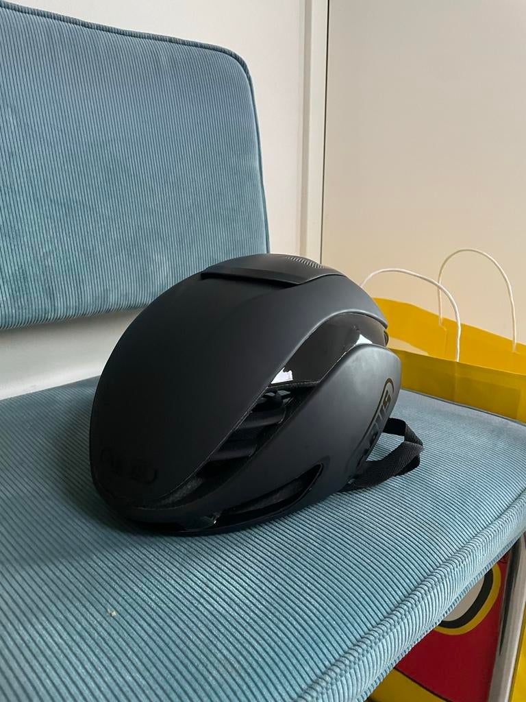 Abus Gamechanger 2.0 MIPS Zwart - Zo goed als nieuw, Fietsen en Brommers, Fietsaccessoires | Fietshelmen, Zo goed als nieuw, Heer of Dame