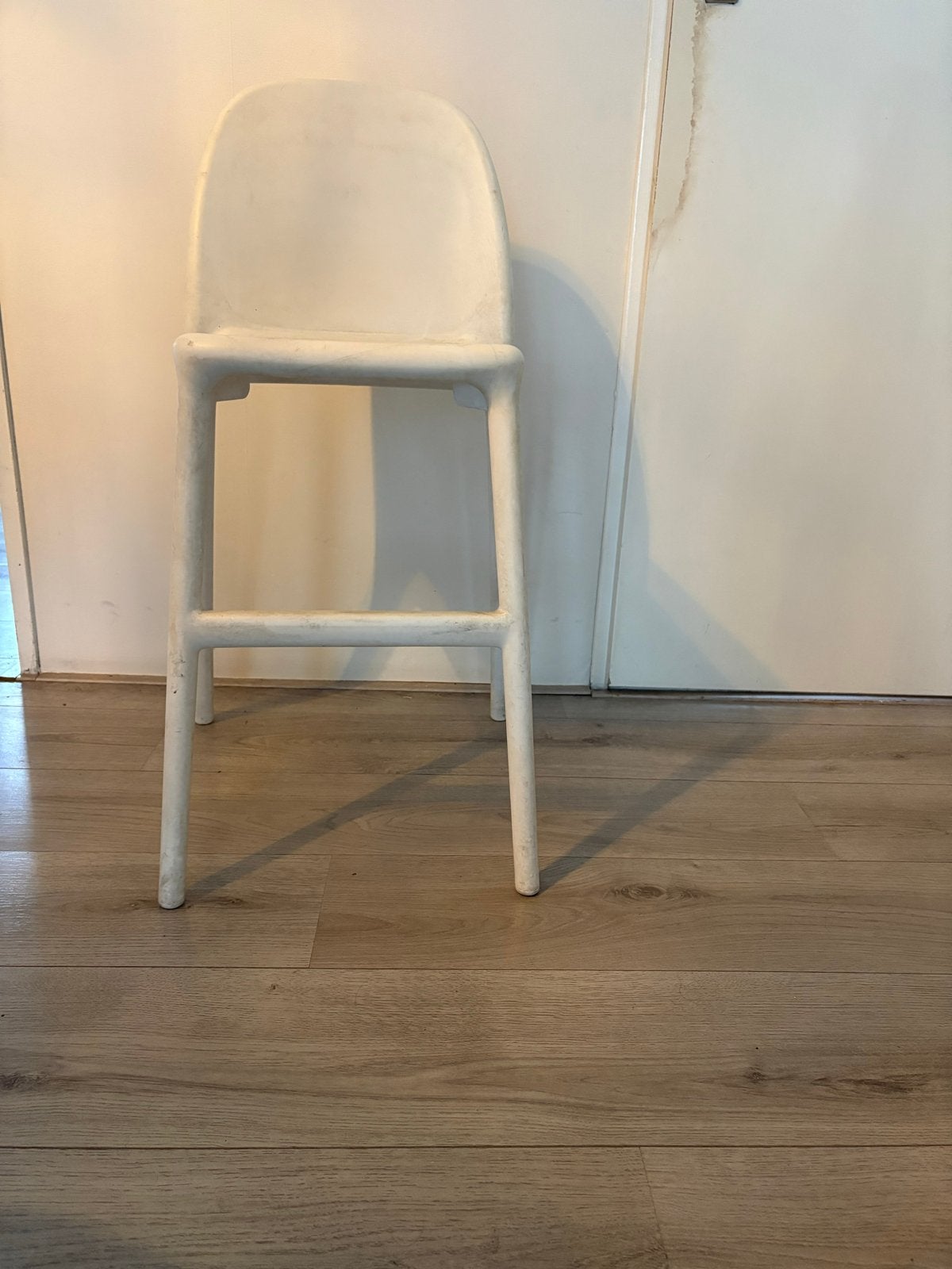 Urban Kinderstoel- Gebruikt, Kunststof, Gebruikt, Wit, Ophalen of Verzenden