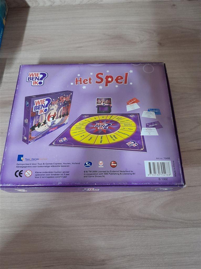 wie ben ik het spel - s4650, Hobby en Vrije tijd, Gezelschapsspellen | Bordspellen, Verzenden, Zo goed als nieuw