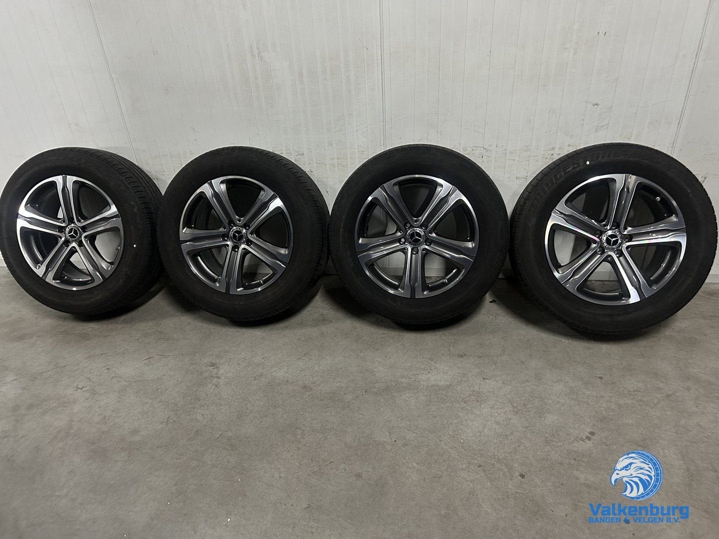 6-7mm! Originele Mercedes GLC W253 18 inch velgen 5x112 TPMS, 18 inch, Gebruikt, -, -