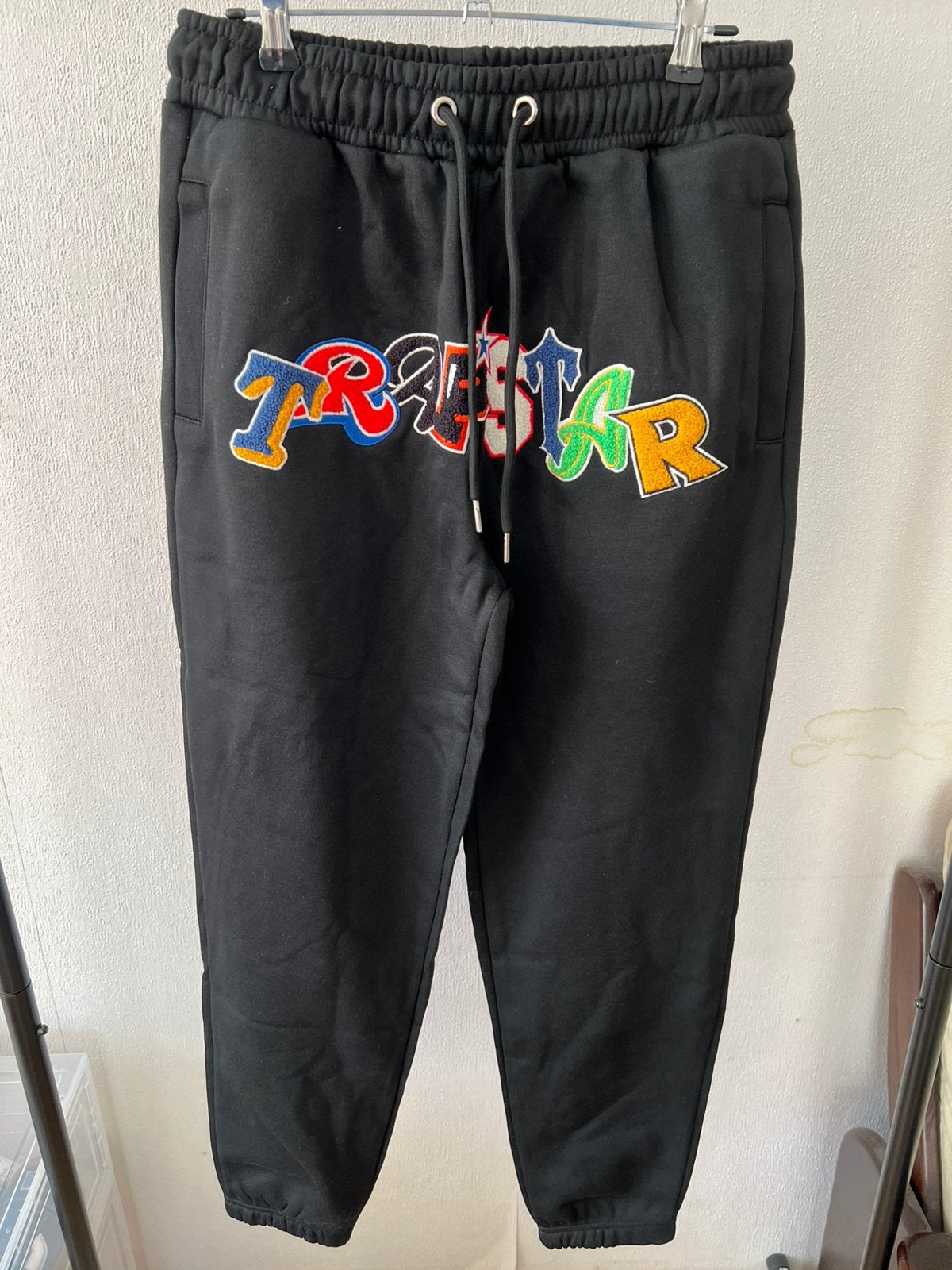 Trapstar wild card pants, Ophalen of Verzenden, Zo goed als nieuw, Zwart, Lang