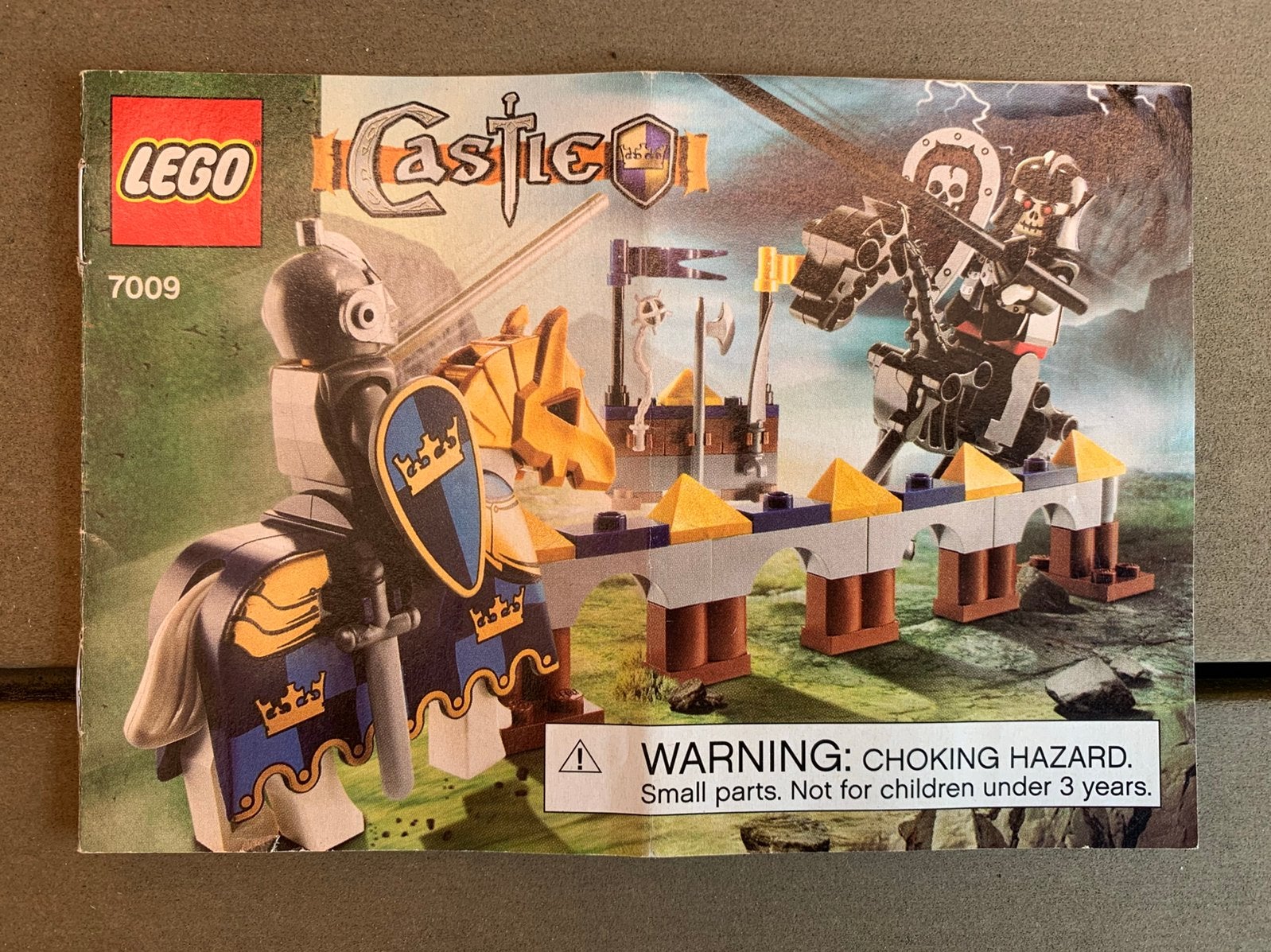 Bouwtekening Lego Castle 7009 The Final Joust, Gebruikt, Lego, Overige typen, Ophalen of Verzenden