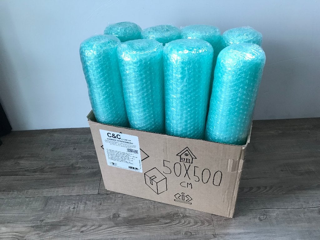 Nieuw bubbelfolie noppen folie 50 x 500 cm, Ophalen of Verzenden, Nieuw, 15 m² of meer, Folie